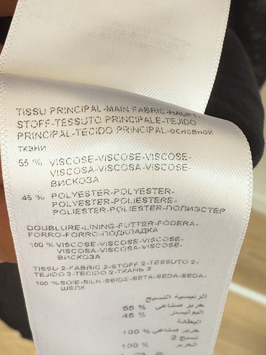 Kookai Vestiti: Robe noire transparente Kookai, t.38/M – Usato da Tavannes venduto da Thriftshop 5