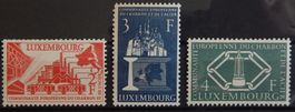 Luxemburg Kat. 552-554 ** 1954 Kat. 70 Euro
