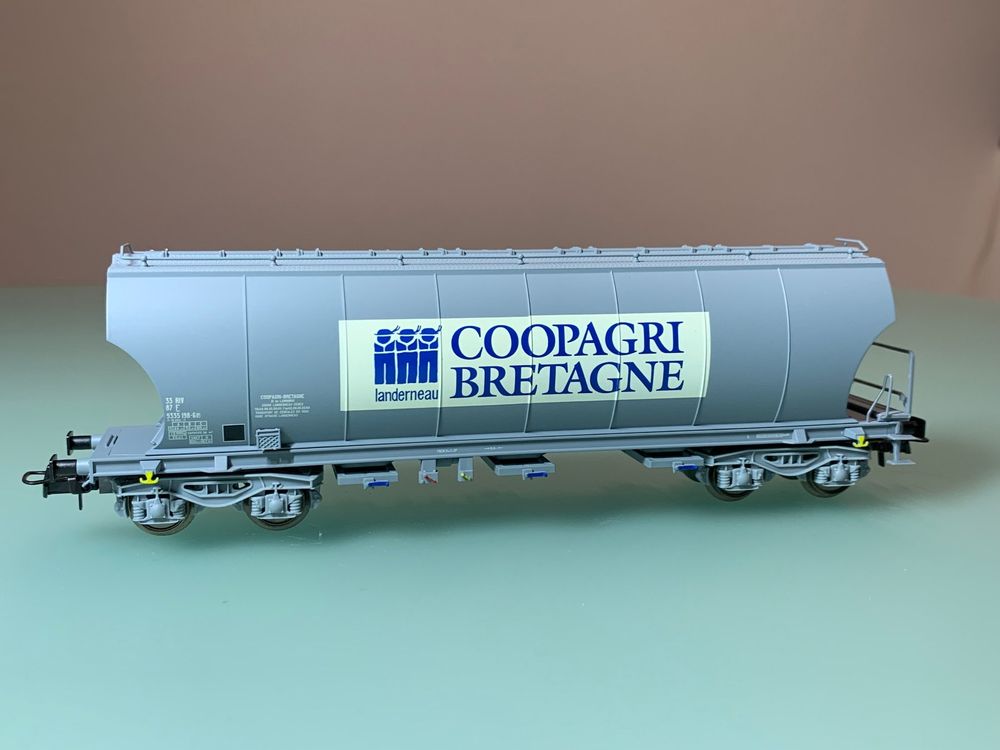 3x SNCF Céréaliers / Silowagen *TRANSCEREALES *SANDERS *COOP Kaufen auf Ricardo