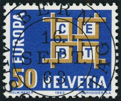 1963 - Europamarken - Ersttag Voll Stempel ET