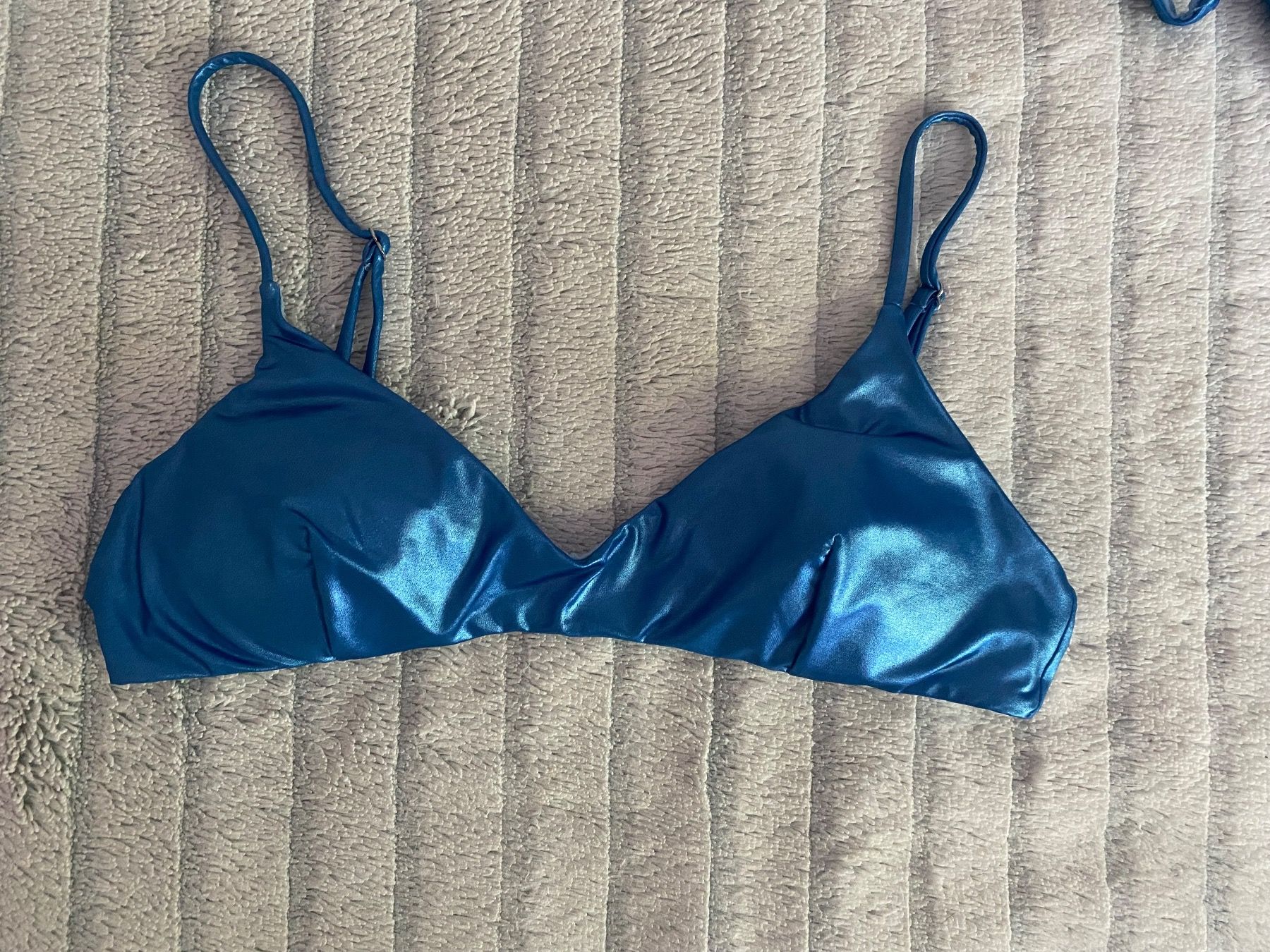 Badekleider & Bikinis: SUNDECK BIKINI metallic blue NEW – Gebraucht aus Grand-Lancy von catallegra1976