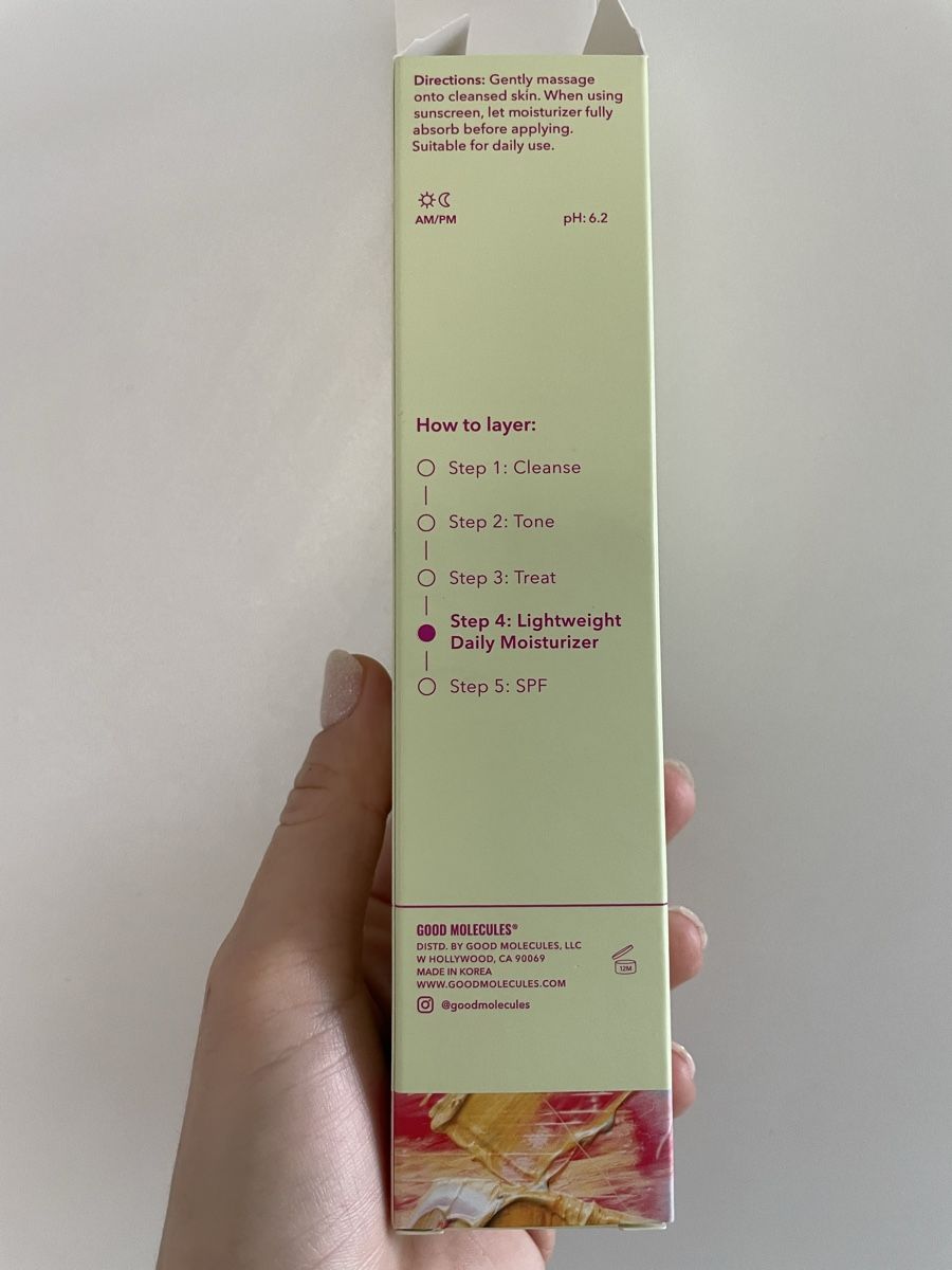 Gesichtspflege: GOOD MOLECULES Lightweight Daily Moisturizer, Neu – Neu und originalverpackt aus Zürich von deruja 3
