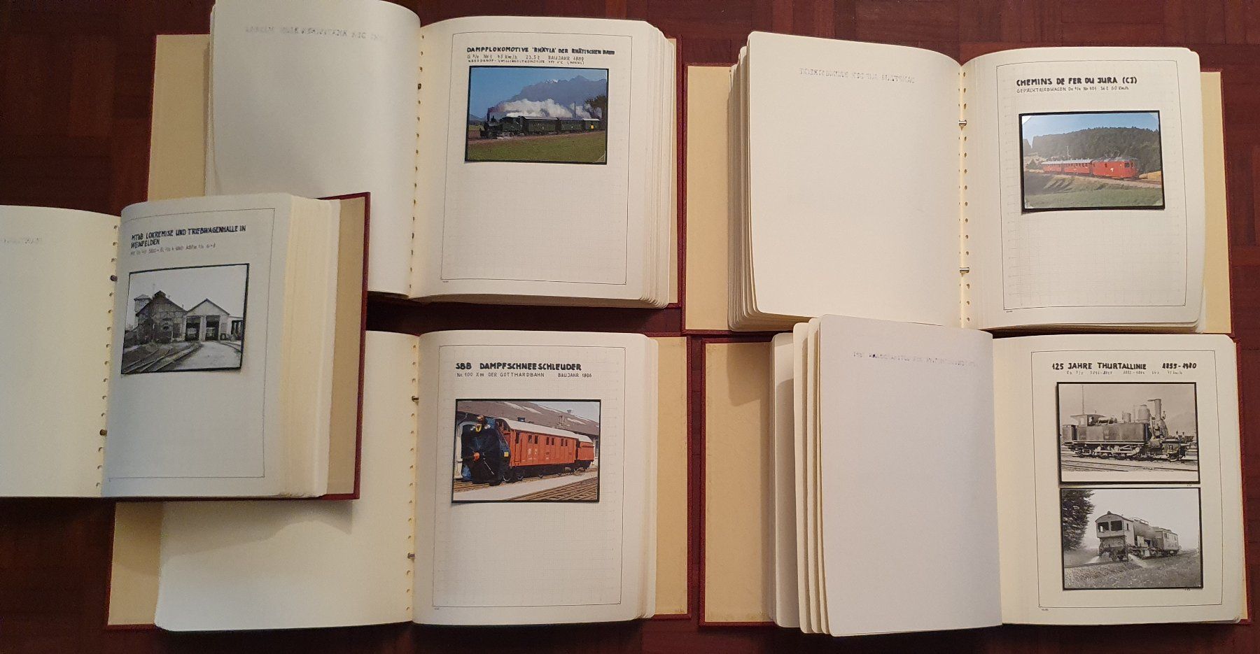 Cartoline postali: Schöne Sammlung Eisenbahnen in 5 KABE-Alben – Usato da Kreuzlingen venduto da Rschweiz1 3