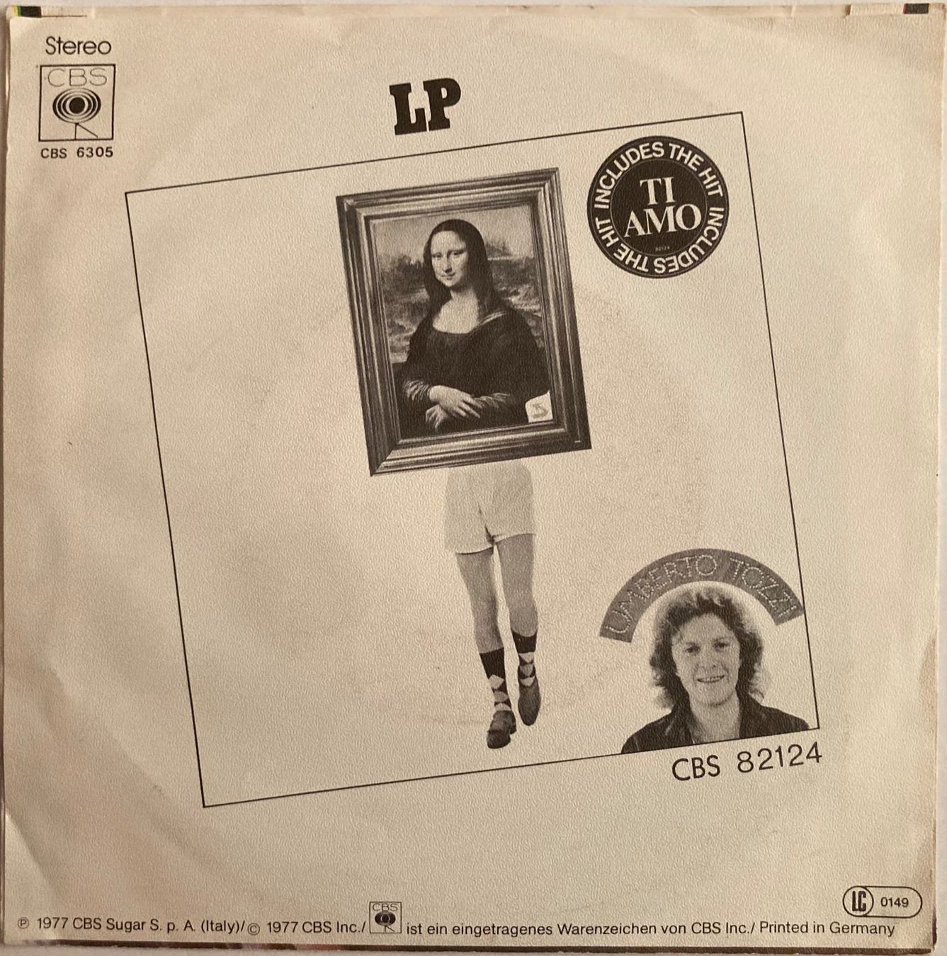 Dischi in vinile: UMBERTO TOZZI - TU – Usato da Poliez-Pittet venduto da Newtown-Records 1