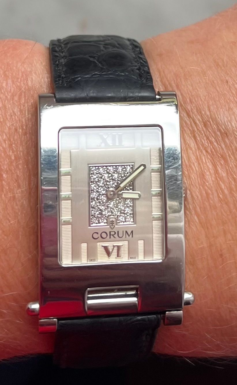 Corum Uhren: Corum Tabogan Brillianten Edelstahl – Gebraucht aus Triesen von zahnweiss 7