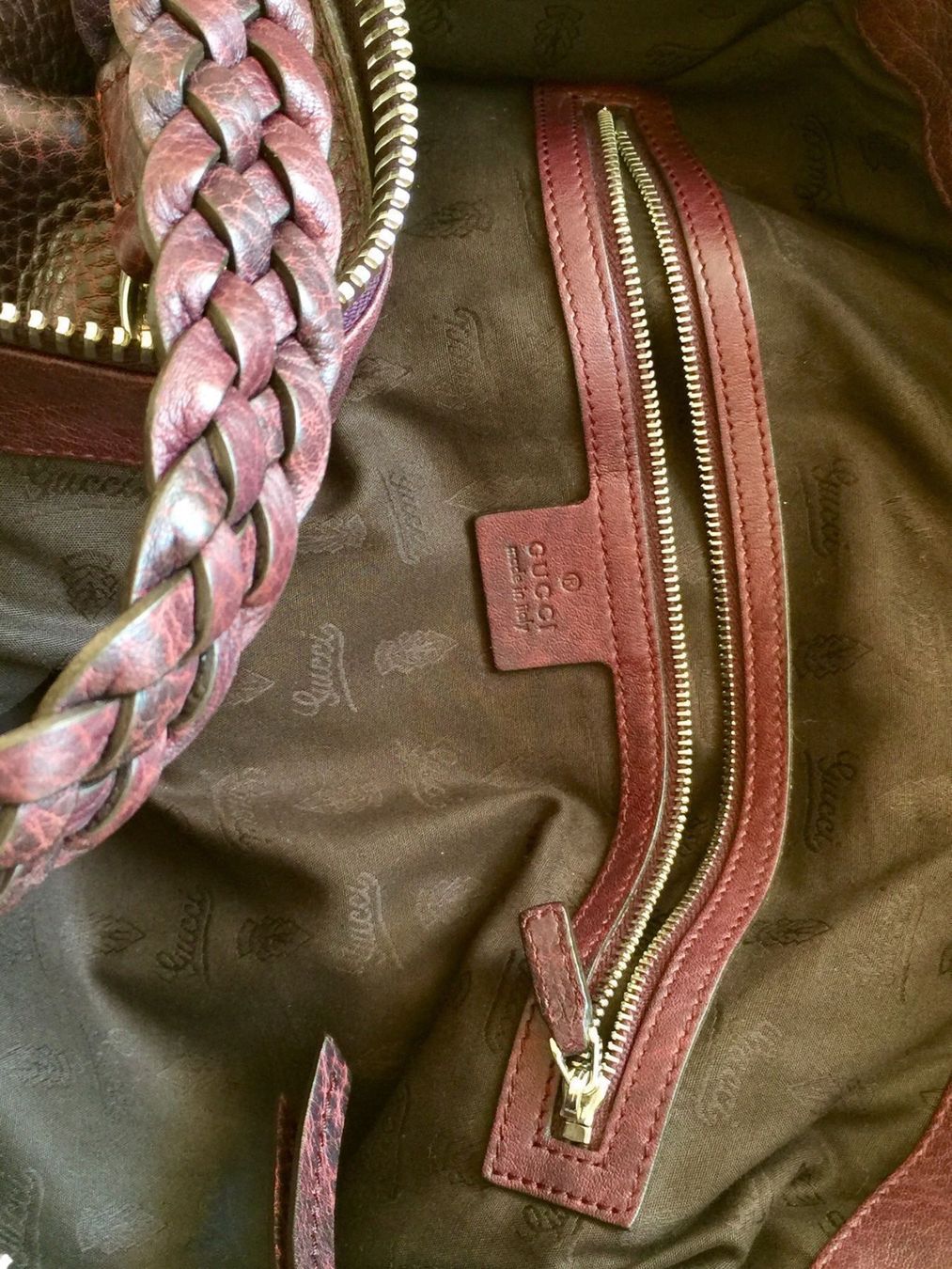 Gucci Borse da donna: GUCCI LEDER TASCHE – Nuovo (secondo la descrizione) da Basel venduto da shorthills_2013 8
