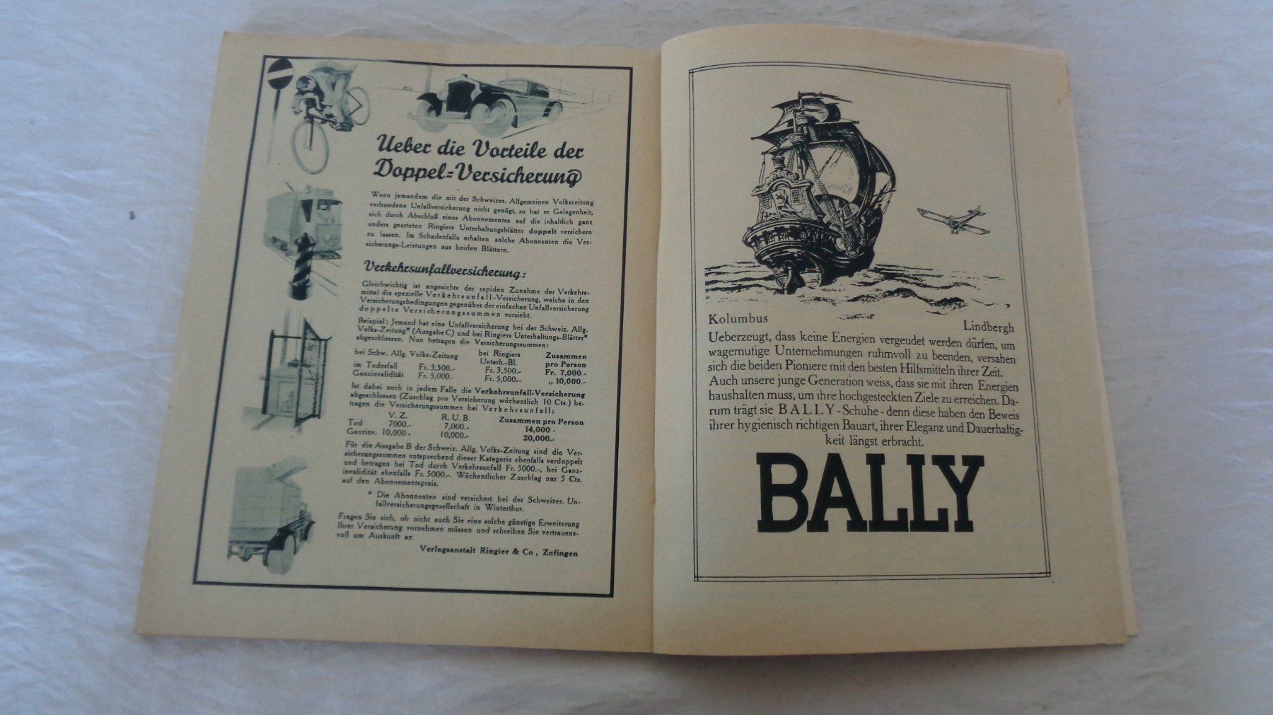 Bücher: Schweizer Eulenspiegel-Kalender 1930 mit Ringier Kalender – Gebraucht aus Bellach von JingleJerry 3