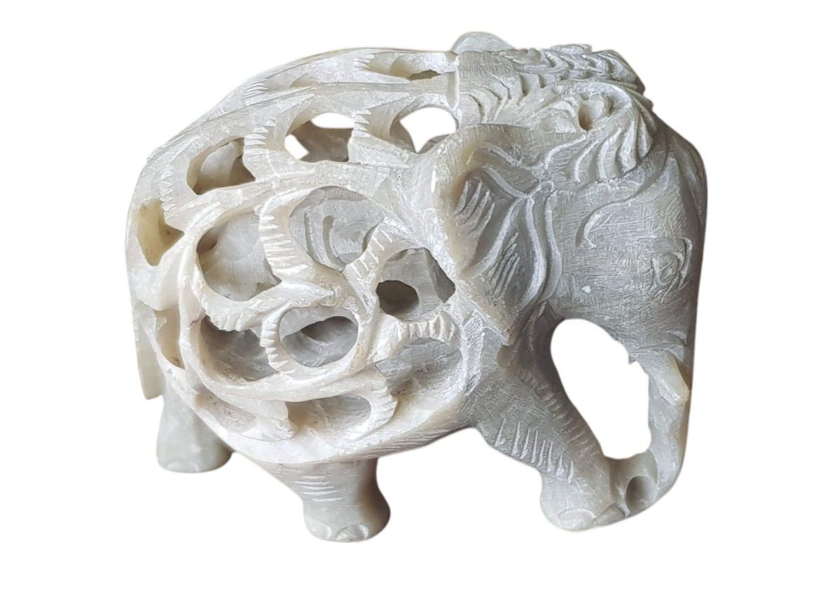 Statuette: antiker Elefant Stein – Usato da Mörschwil venduto da antiksalon21 2