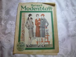 Modenblatt He 21 1929  Art de Co Design Schneider Design