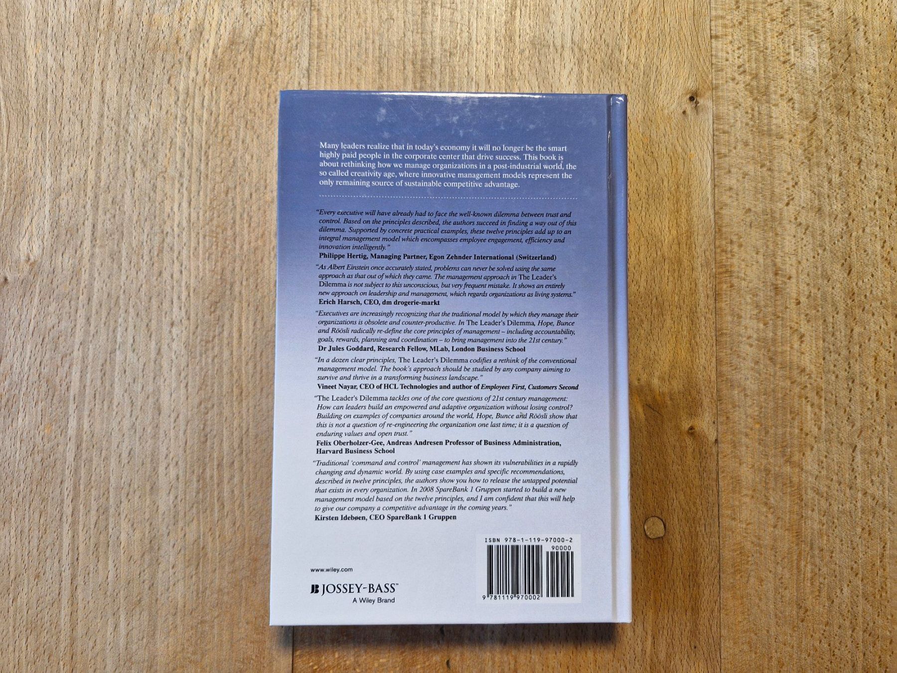 Bücher: The Leader's Dilemma – Neu und originalverpackt aus Wiesendangen von enbtracked 1