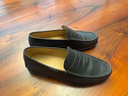 TOD'S Pennyloafers Leder Schwarz Grösse 6.5, guter Zustand