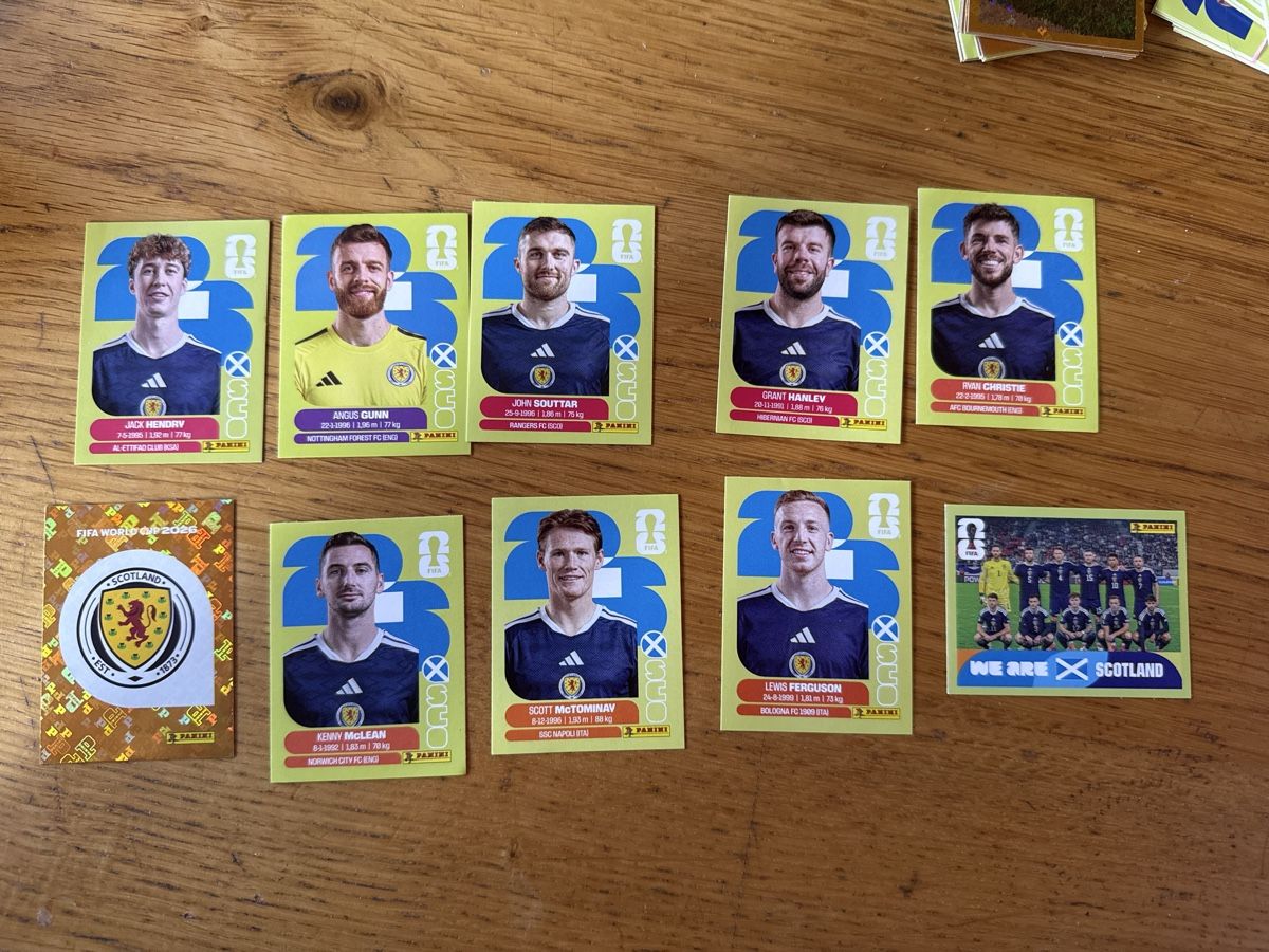 Panini Carte collezionabili: Panini 2026 10er Set SCO – Nuovo (secondo la descrizione) da Masein venduto da Buender45