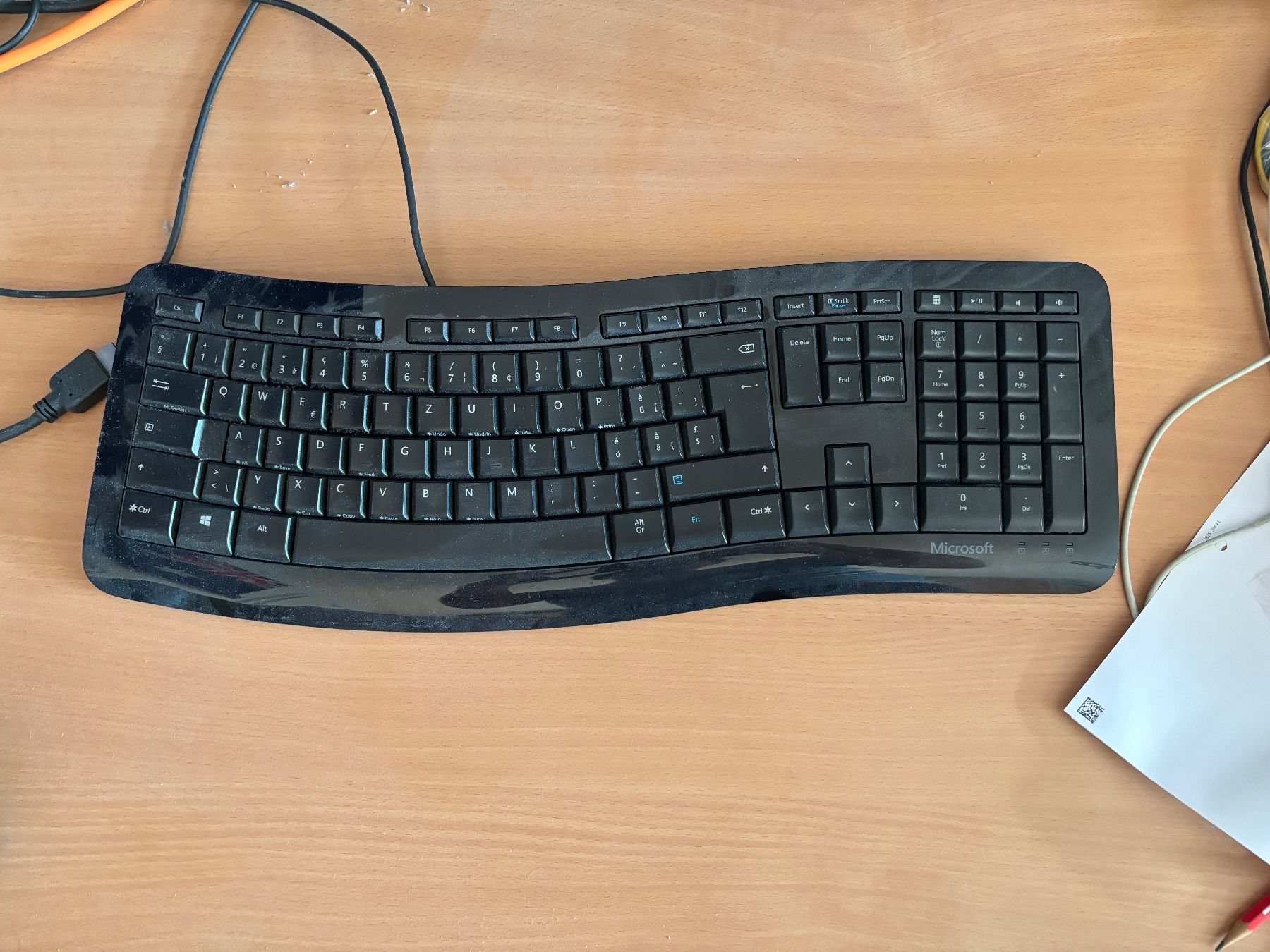 Microsoft Tastiere: Microsoft Natural Ergonomic Keyboard - Top Zustand! – Usato da Magden venduto da hermanndererdmann
