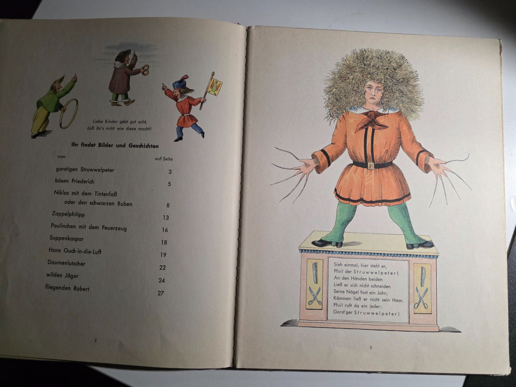 Libri: Der Struwwelpeter - Dr. Heinrich Hoffmann - Vintage 1957 – Usato da Walterswil BE venduto da Lonitti 3