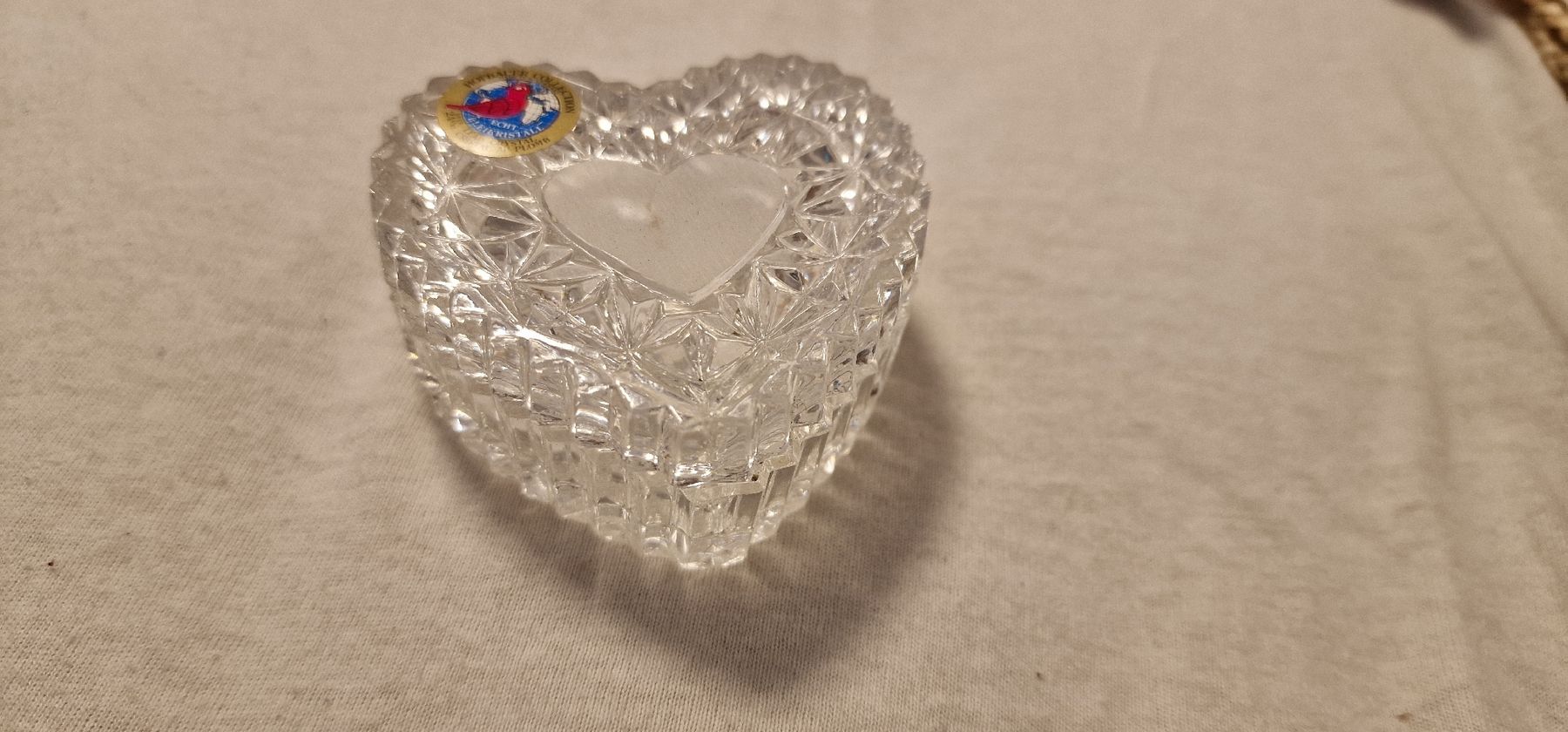 Tutte le decorazioni: Vintage Bleikristall Herzdose Schatulle Geschenkidee – Nuovo e nell'imballaggio originale da Langnau am Albis venduto da may182