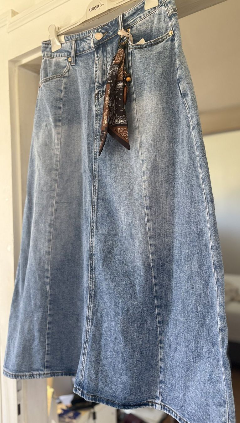 Gonne: JUPE JEANS! M – Nuovo e nell'imballaggio originale da Locarno venduto da NicoNion 1