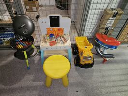 Spielzeuge- Grill- werkbank-Kamion-Pawpatrol ALLES ZUSAMMEN