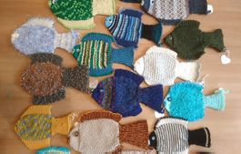 Adventskalender bunte Fischli *Handmade*