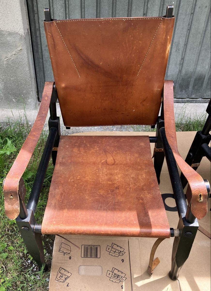 Sedie: 2x Original Safari Chair – Usato da Mürren venduto da Ne-le 2