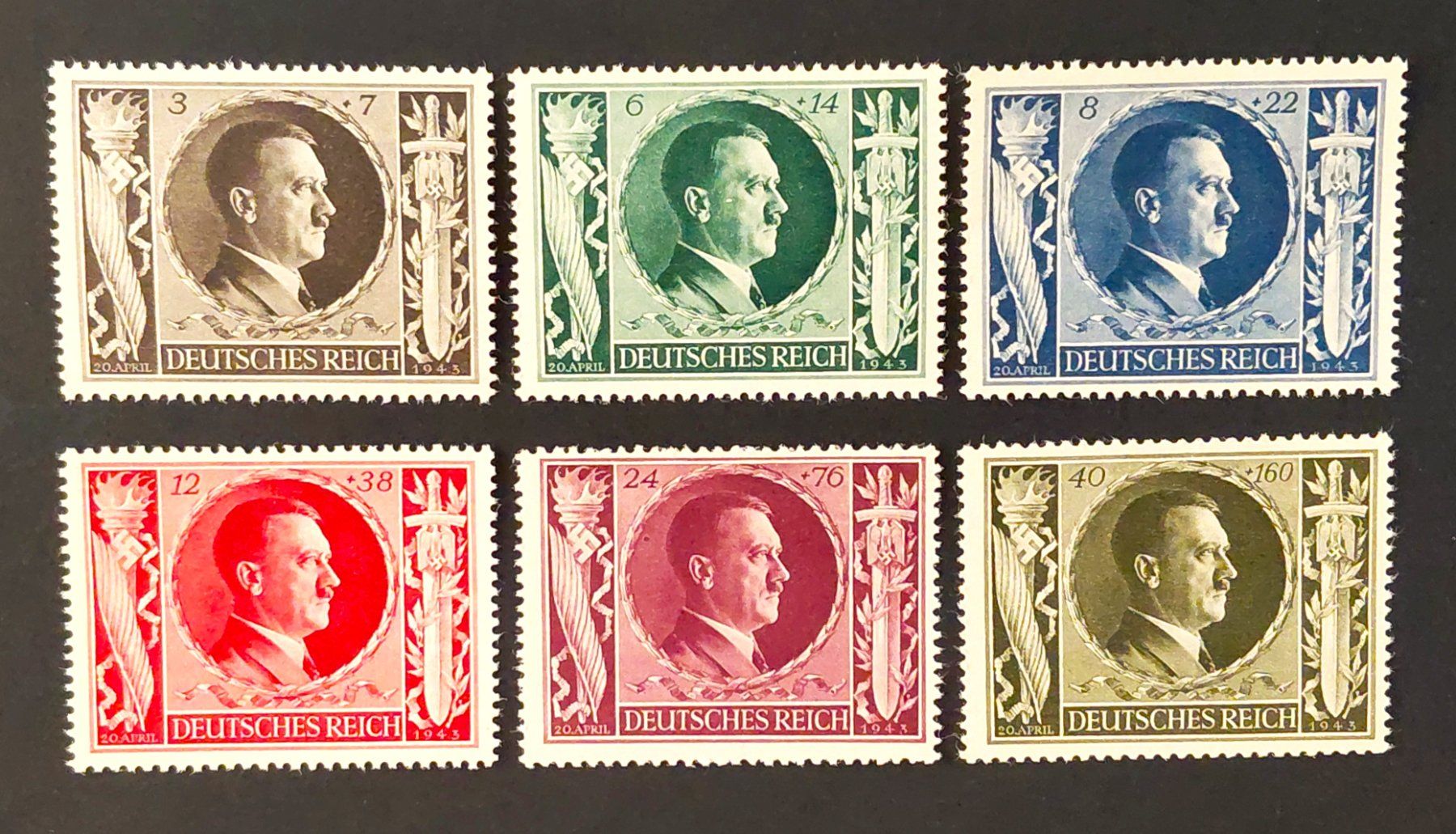 Alle Briefmarken: Deutsches Reich 1943** – Neu (gemäss Beschreibung) aus Ebikon von smartbox