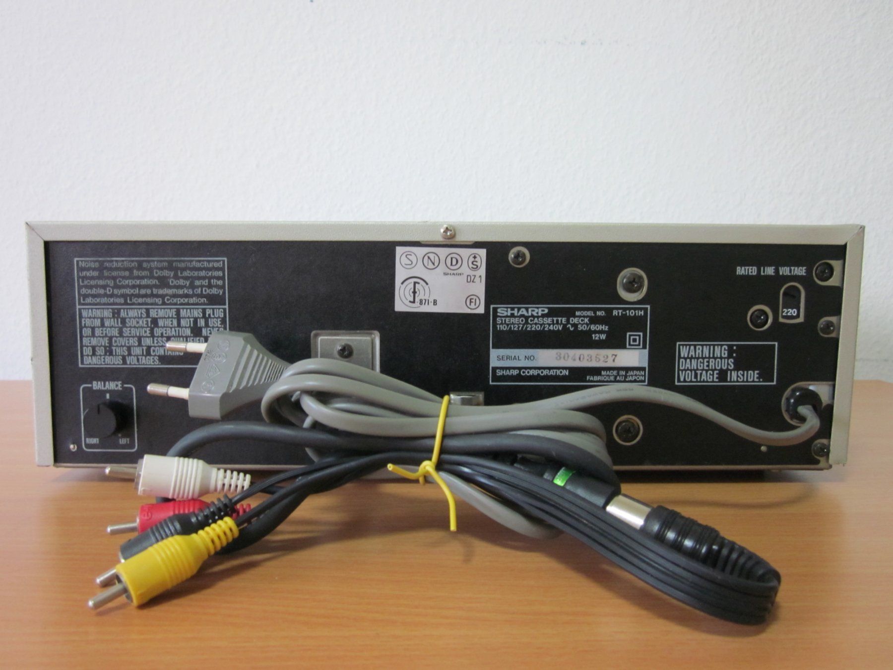 Sharp Lettore multimediale & Streamer: Sharp - RT-101H (classic 1983) Lecteur K7 – Usato da Epalinges venduto da Batis82 4