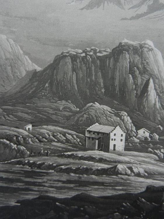 Stiche: Vue hospice Grimsel – Gebraucht aus Risch von Rischli15 5