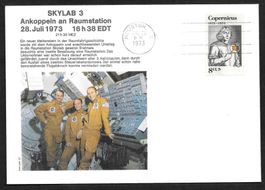 USA Sonderbrief Skylab 3 Ankoppeln an Raumstation 28.7.1973