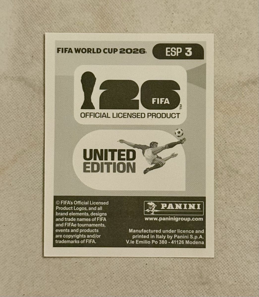Panini Sammelbilder & Trading cards: Panini WM 2026!!! ESP 3 – Neu (gemäss Beschreibung) aus Oberentfelden von NunoLouro 1