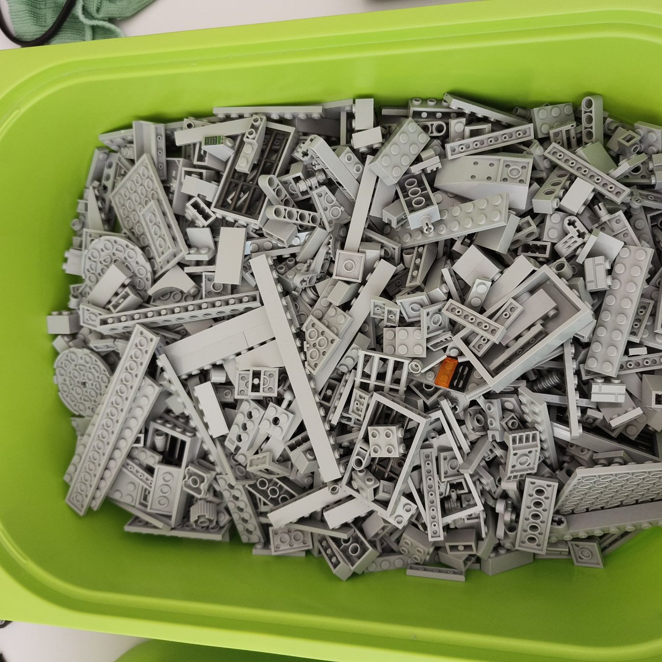 Lego Giocattoli: Lego Bausteine (hellgrau, 1 kg) – Usato da Meilen venduto da FAVALLID