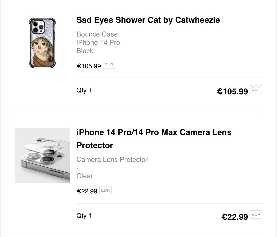 Cover & Protezioni schermo: Casetify Bounce Case iPhone 14 Pro + Lens Protector – Nuovo (secondo la descrizione) da Horw venduto da just_one_haru 1