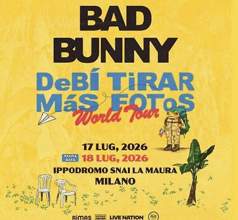 Biglietti: 2x Tickets Bad Bunny Freitag 17. Juli 2026 – Nuovo (secondo la descrizione) da Ammerswil AG venduto da rug