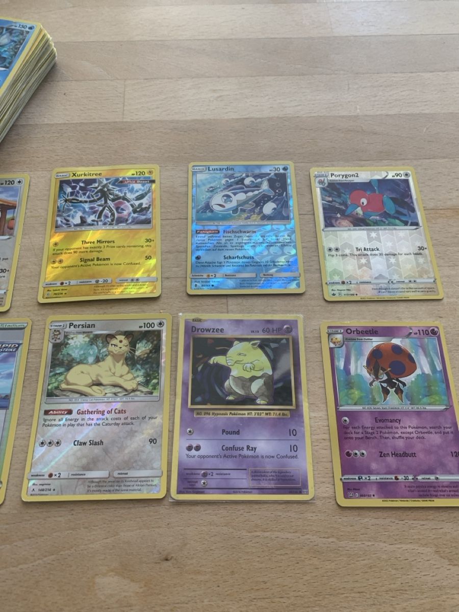 Pokémon Carte collezionabili: Pokémon Karten Sammlung – ca. 75 Karten – Usato da wald zh venduto da trebeli 2