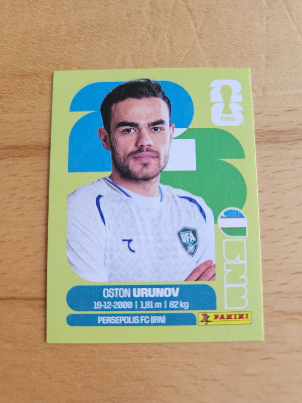 Panini Carte collezionabili: Panini WM 2026 UZB 17 – Nuovo (secondo la descrizione) da Winterthur venduto da melac