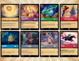 Lorcana - 8er Set - EN -1 - NON Holo - Erste Kapitel