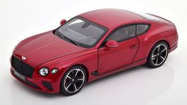 Bentley Continental GT Coupé seit 2018 dunkelrot met.   1:18