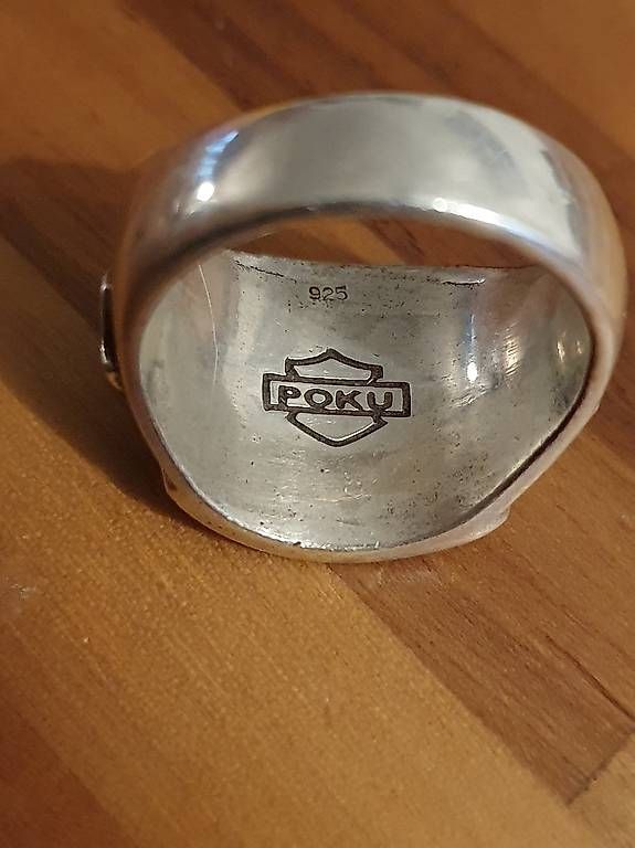 Harley-Davidson Anelli: Harley Davidson Silber 925er Ring neuwertig – Usato da Oberglatt ZH venduto da watchkurt 4