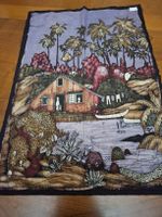 Batik dipinto , motivo africano arte da parete