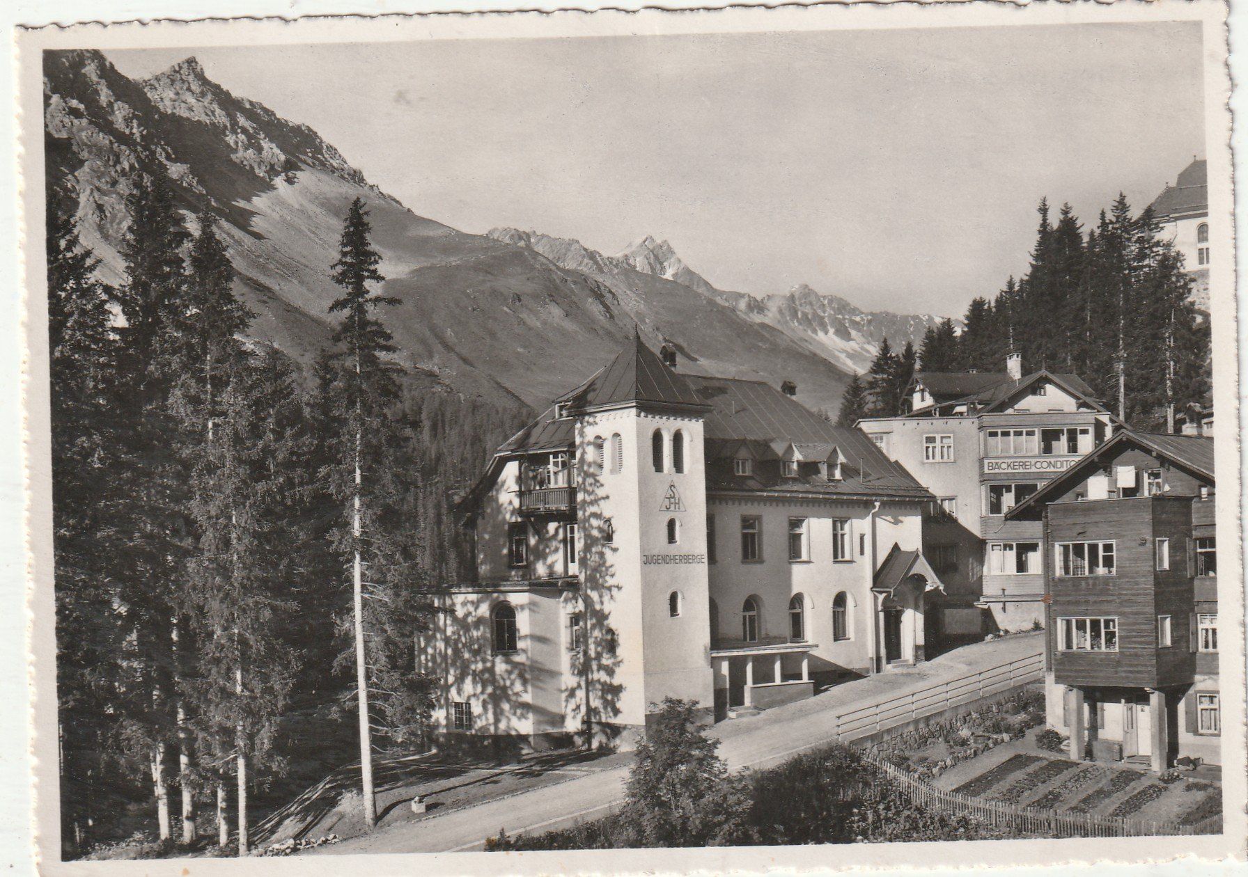 Cartoline postali: Arosa Jugendherberge – Usato da Lumbrein venduto da made02