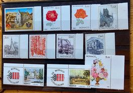 MONACO timbres neufs ** ~1992
