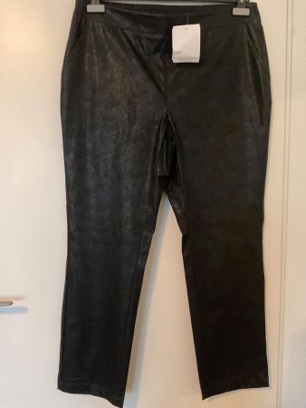 Paul Kehl Lederimitat Hose Gr 44 schwarz NEU, NP 160