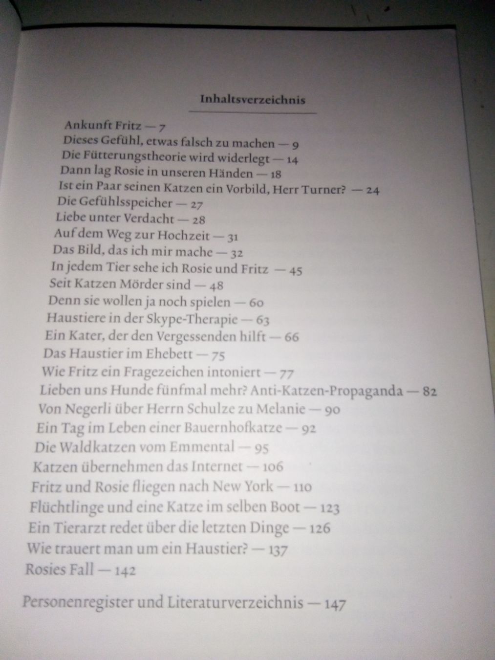 Bücher: Lieben mich meine Katzen? - Eine Recherche (Birgit Schmid) – Gebraucht aus St.Gallen von elk2022 2