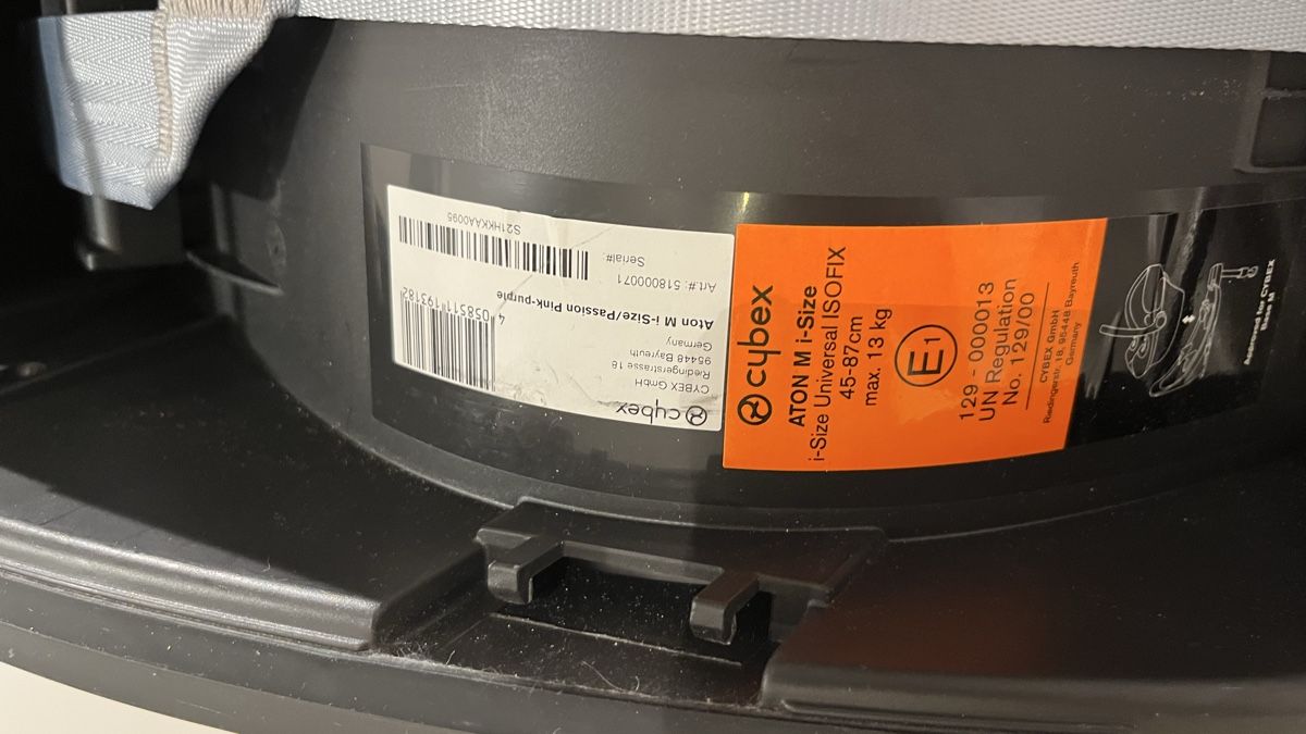 Cybex Seggiolini per auto: Cybex Aton M i-size mit Base – Usato da NEUENHOF venduto da gipas13 6
