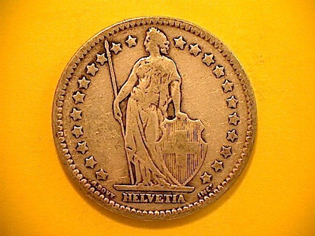 Tutti le monete: 1 Fr. 1907 – Usato da Buchs AG venduto da Ged8 1