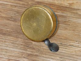Signal Klingel zu ORD Rad 05 mit Messing Deckel, Militärvelo