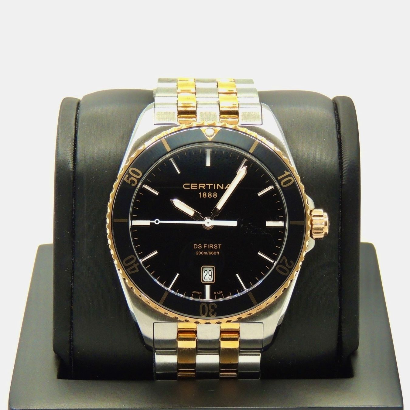 Certina Orologi: Montre Certina DS First Ceramic neuve – Nuovo e nell'imballaggio originale da Lausanne venduto da DuGoutetdesCouleurs