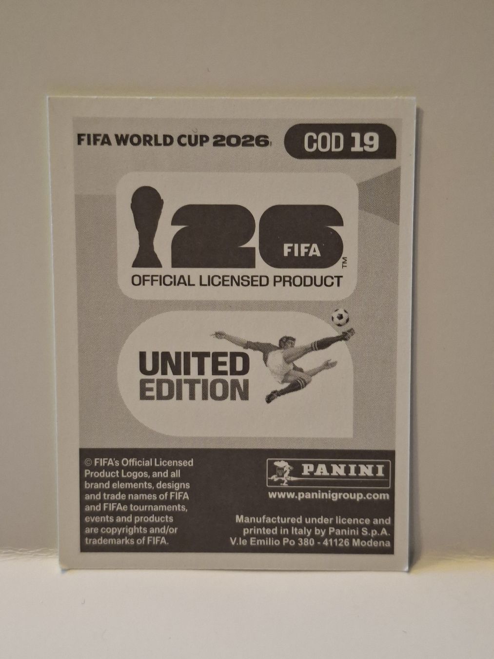 Panini Carte collezionabili: Panini FIFA World Cup 2026 Cédric Bakambu Sticker – Nuovo (secondo la descrizione) da Zuzwil BE venduto da Fiu 1