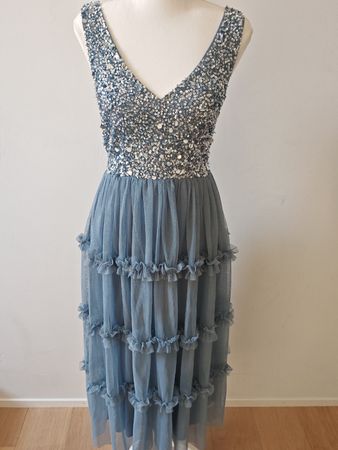Kleid LACE & BEADS Pailletten Tüll Grösse 38