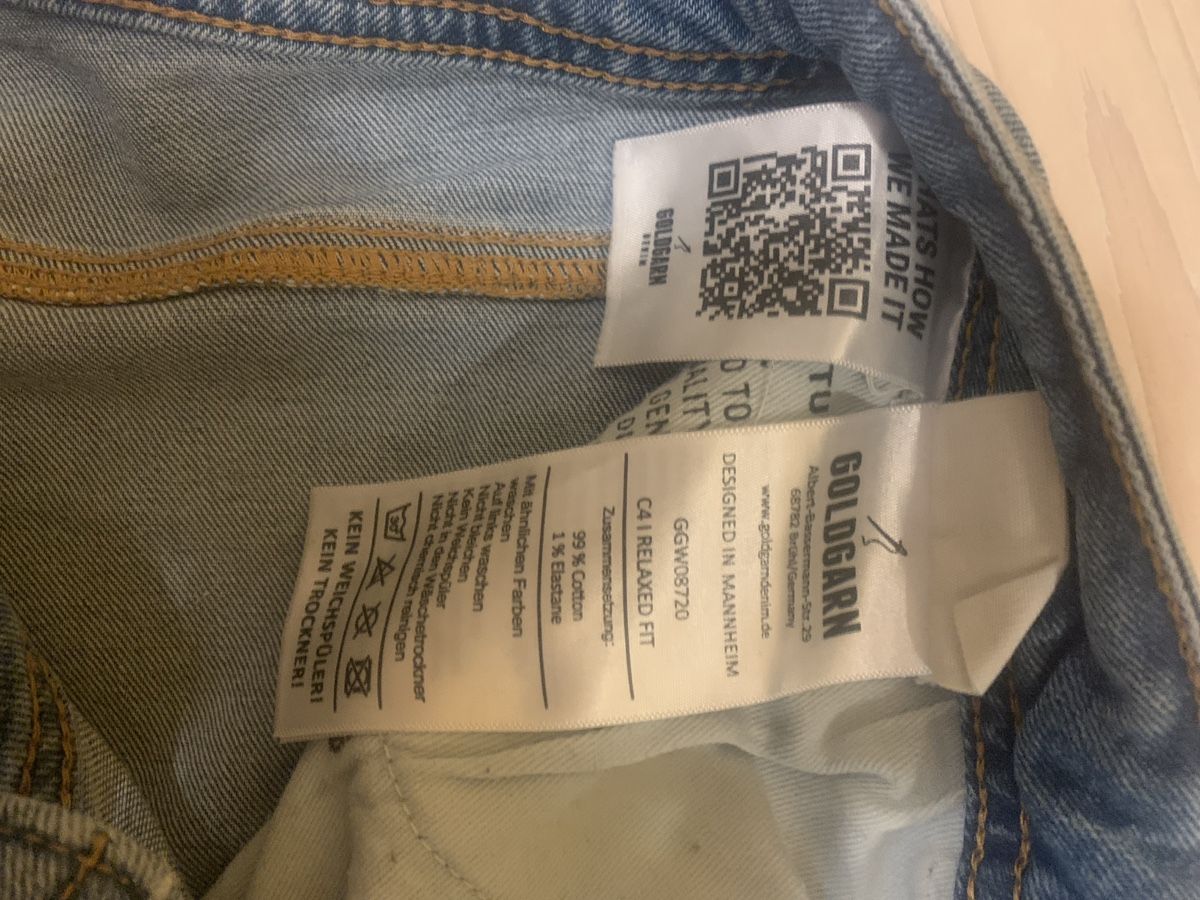 Jeans: Goldgarn Jeans Relaxed Fit Gr. 27 – Gebraucht aus Amriswil von rah_hd2j 3