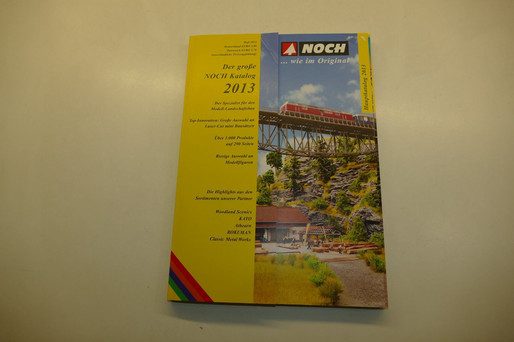 Noch Modellini di ferrovie: Noch: Hauptkatalog 2013 Deutsch – Usato da Niederhasli venduto da rail-duerst