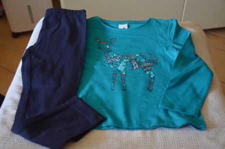 TAILLE 104 - HOSE + SWEATSHIRT
